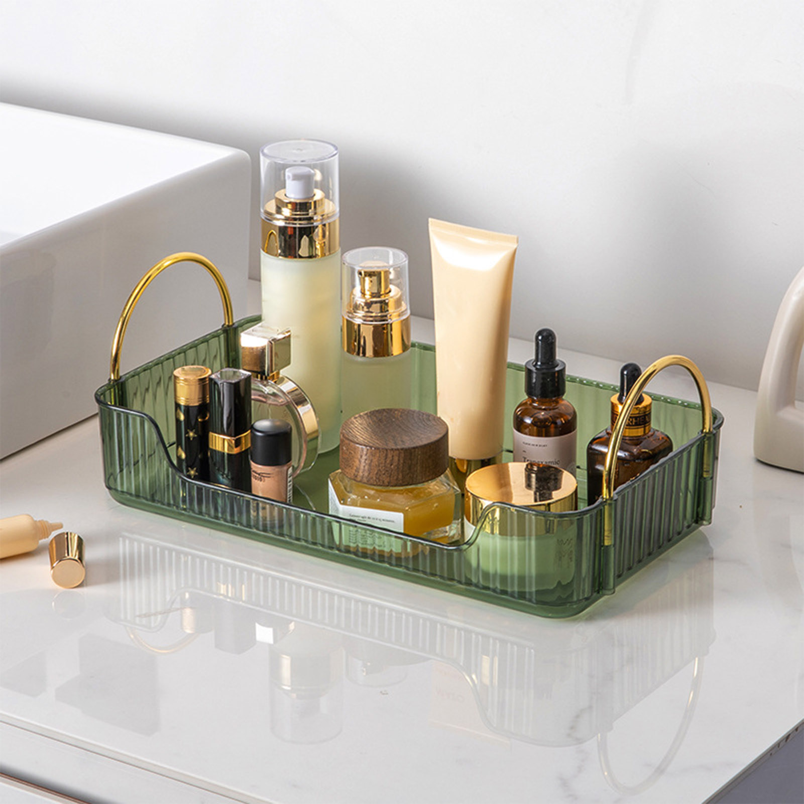 Luxury Skincare Products - Organizer da Bagno di Lusso in