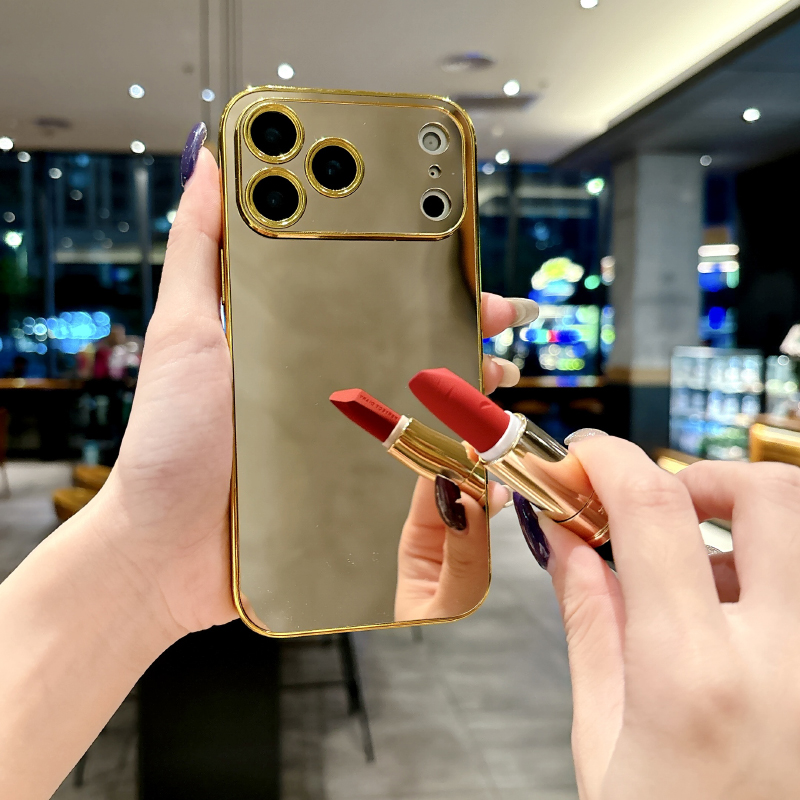 Luxury Skincare Products - Custodia per telefono con specchio per