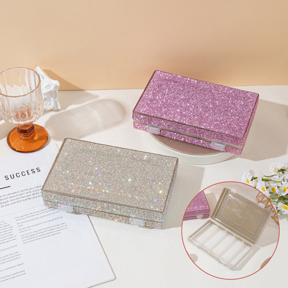Luxury Skincare Products - Scatola portaoggetti di lusso con strass