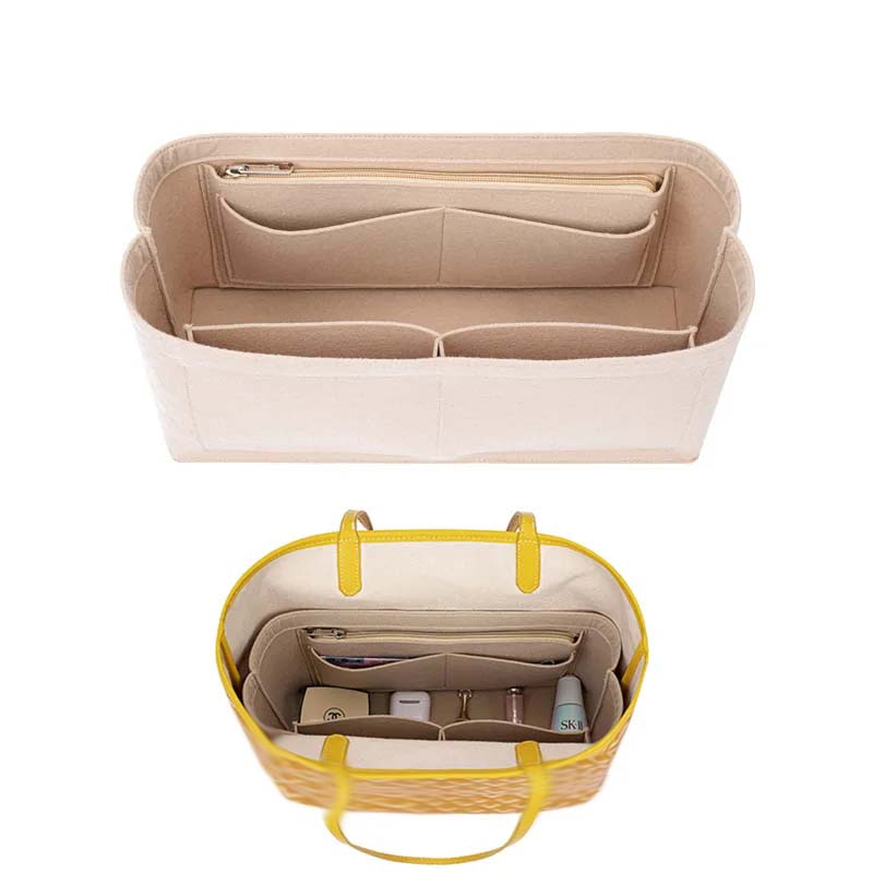 Luxury Skincare Box - Borsa con inserto in feltro Inserto