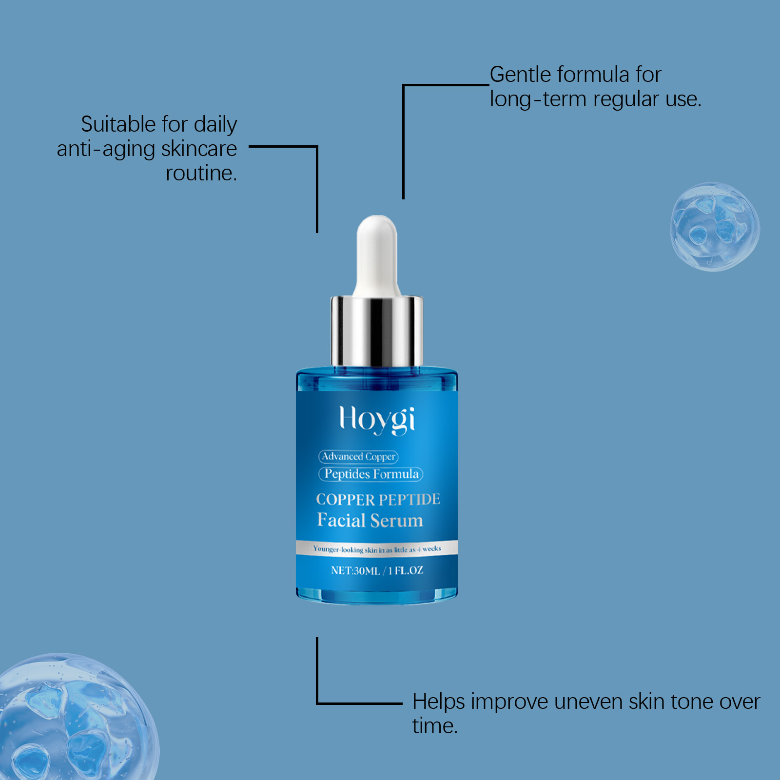 Siero Viso HOYGI al Peptido di - Peptide Complex Serum recensione e prezzo
